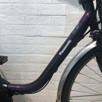 新品バッテリー パナソニック ビビ DX パープル 26インチ YB085 【中古車】