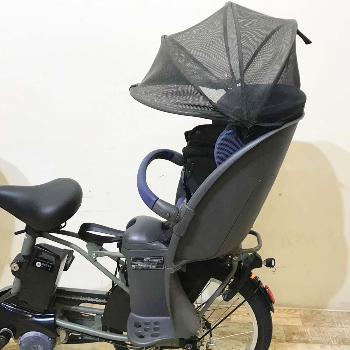 中古電動自転車 パナソニック ギュット クルーム DX カーキ 20インチ KA065