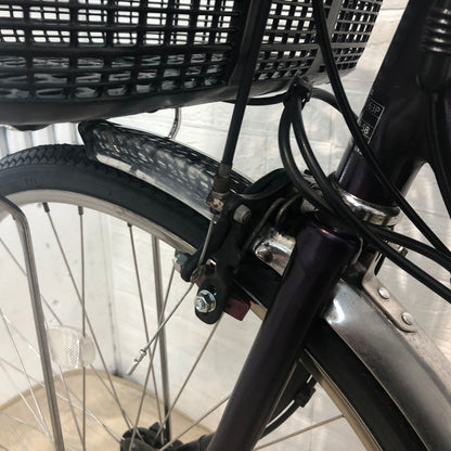 新品バッテリー パナソニック ビビ DX パープル 26インチ YB085 【中古車】