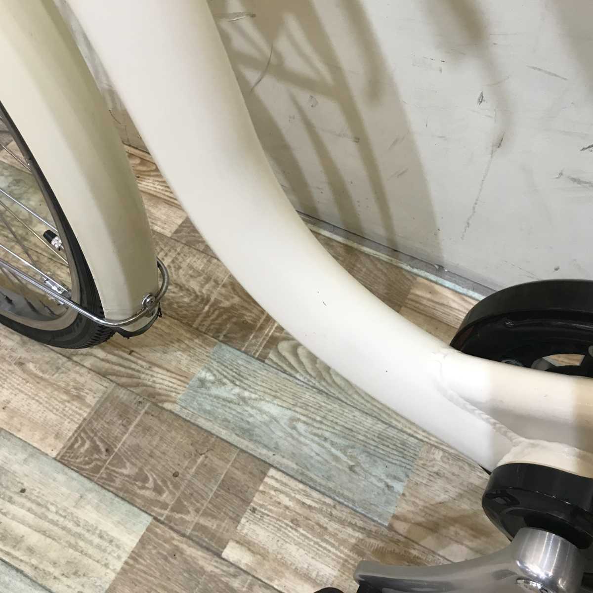 ブリヂストン フロンティア DX ホワイト 26インチ KR110 【中古車】
