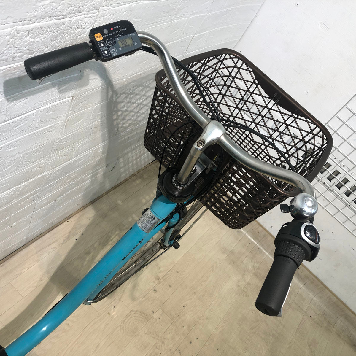 中古電動自転車 パナソニック ビビ スタイル DX ブルー 26インチ YB086