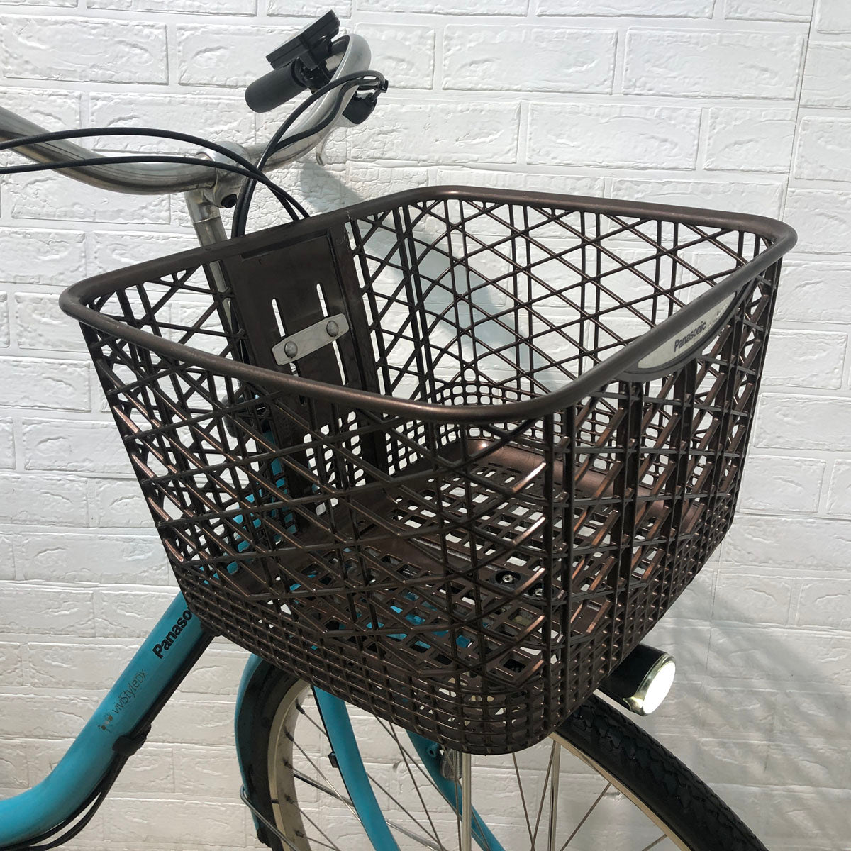 中古電動自転車 パナソニック ビビ スタイル DX ブルー 26インチ YB086