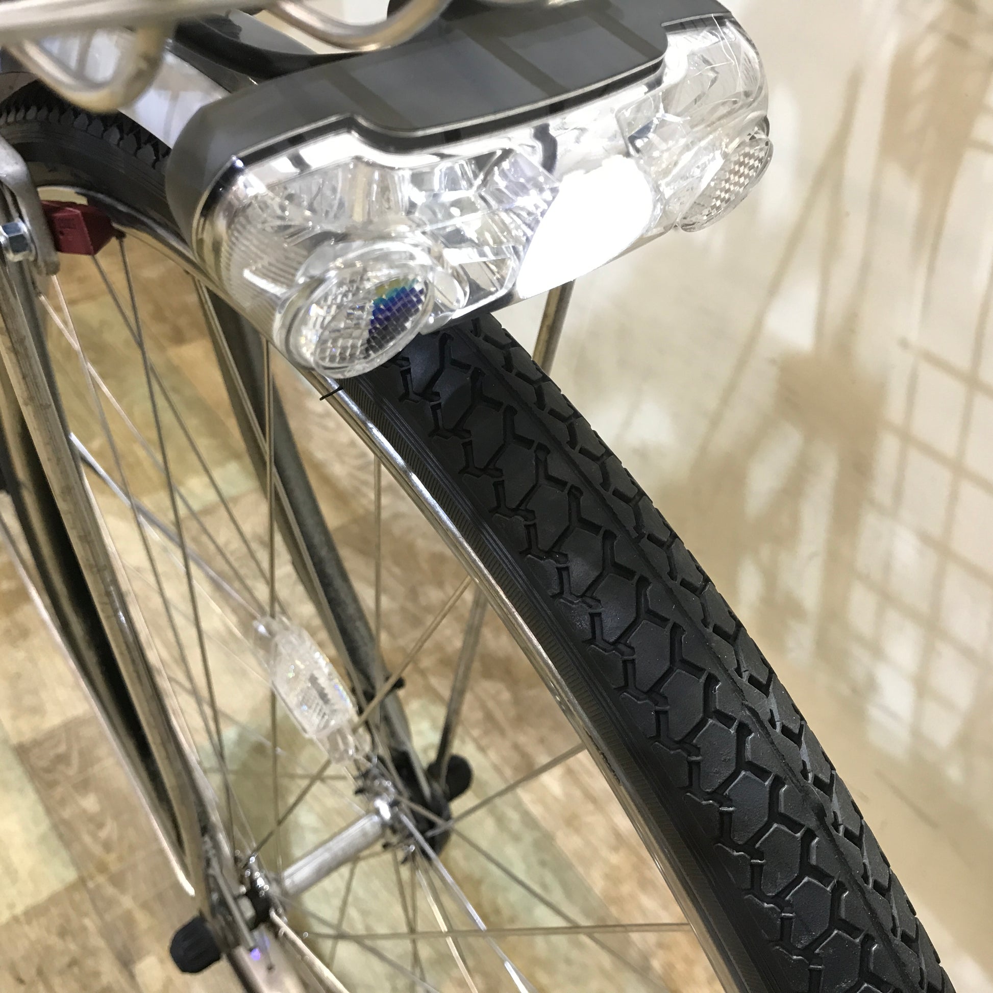 中古電動自転車 ブリヂストン アシスタ DX シルバー 26インチ KF122 