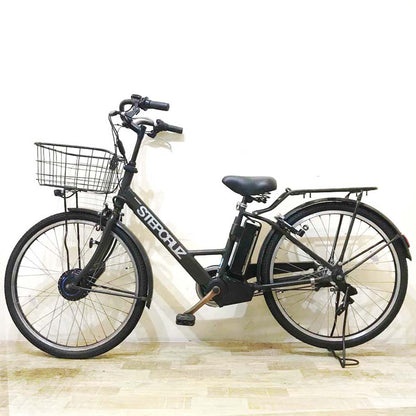 ブリヂストン ステップクルーズ e カーキ 26インチ KA100 【中古車】