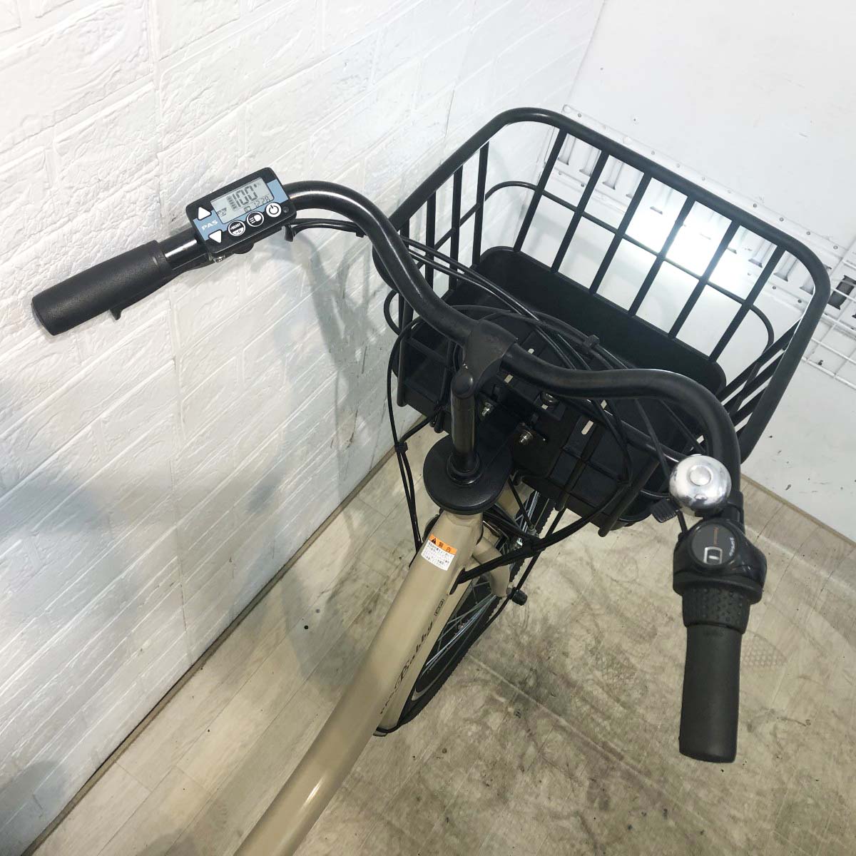 中古電動自転車 ヤマハ PAS バビーアンSP ベージュ 20インチ YH001