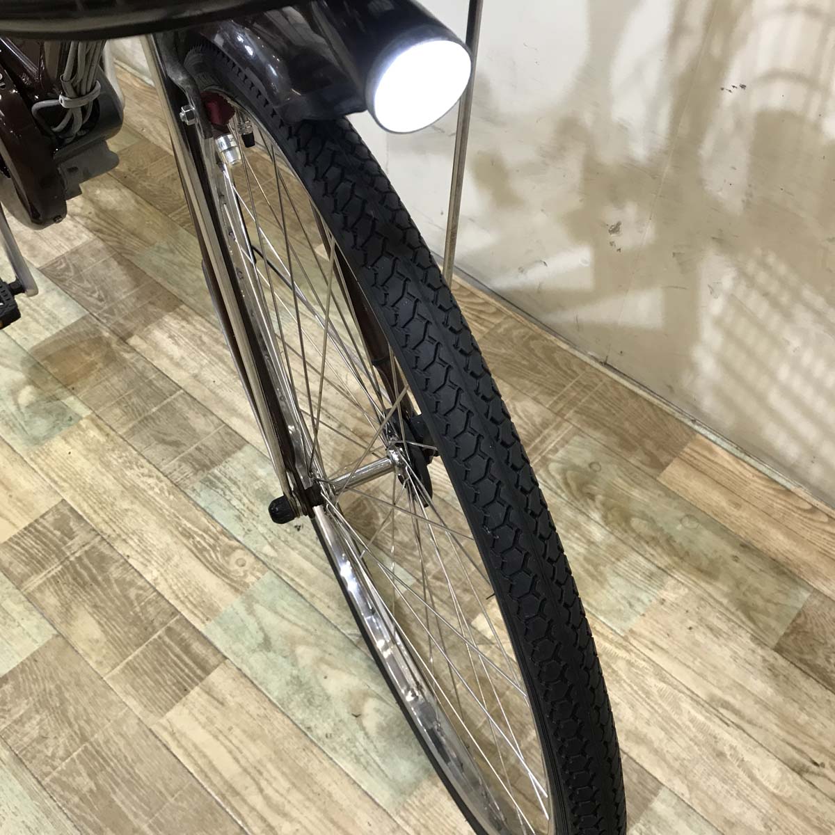 ブリヂストン アシスタ ポルク ブラウン 26インチ KW042 【中古車】
