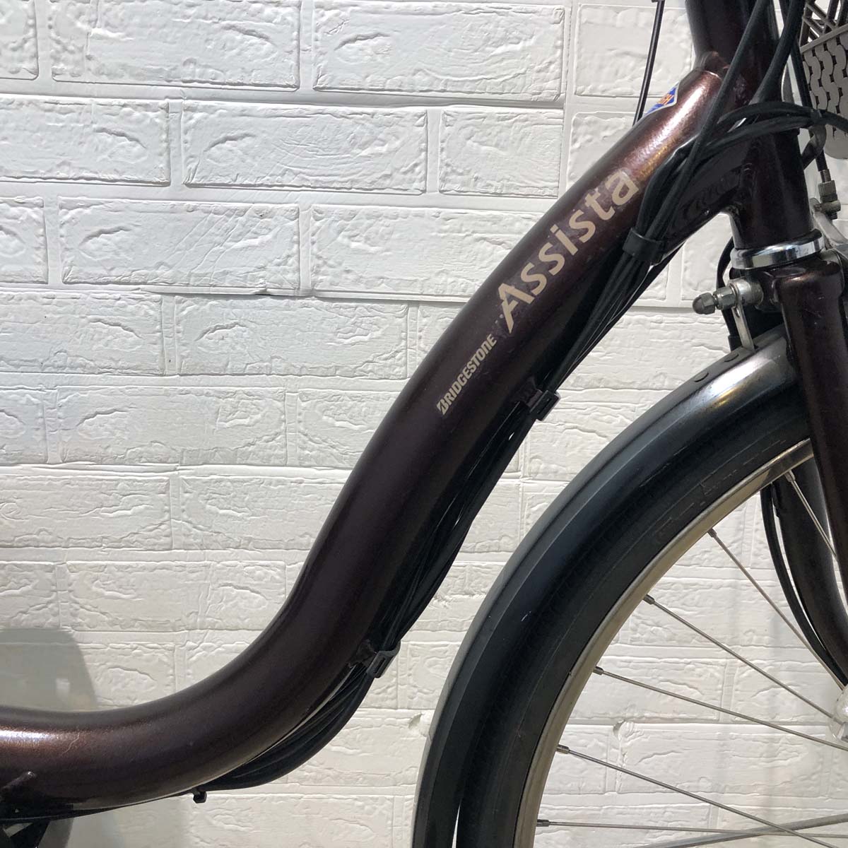ブリヂストン アシスタ DX ブラウン 26インチ YU108【中古車】