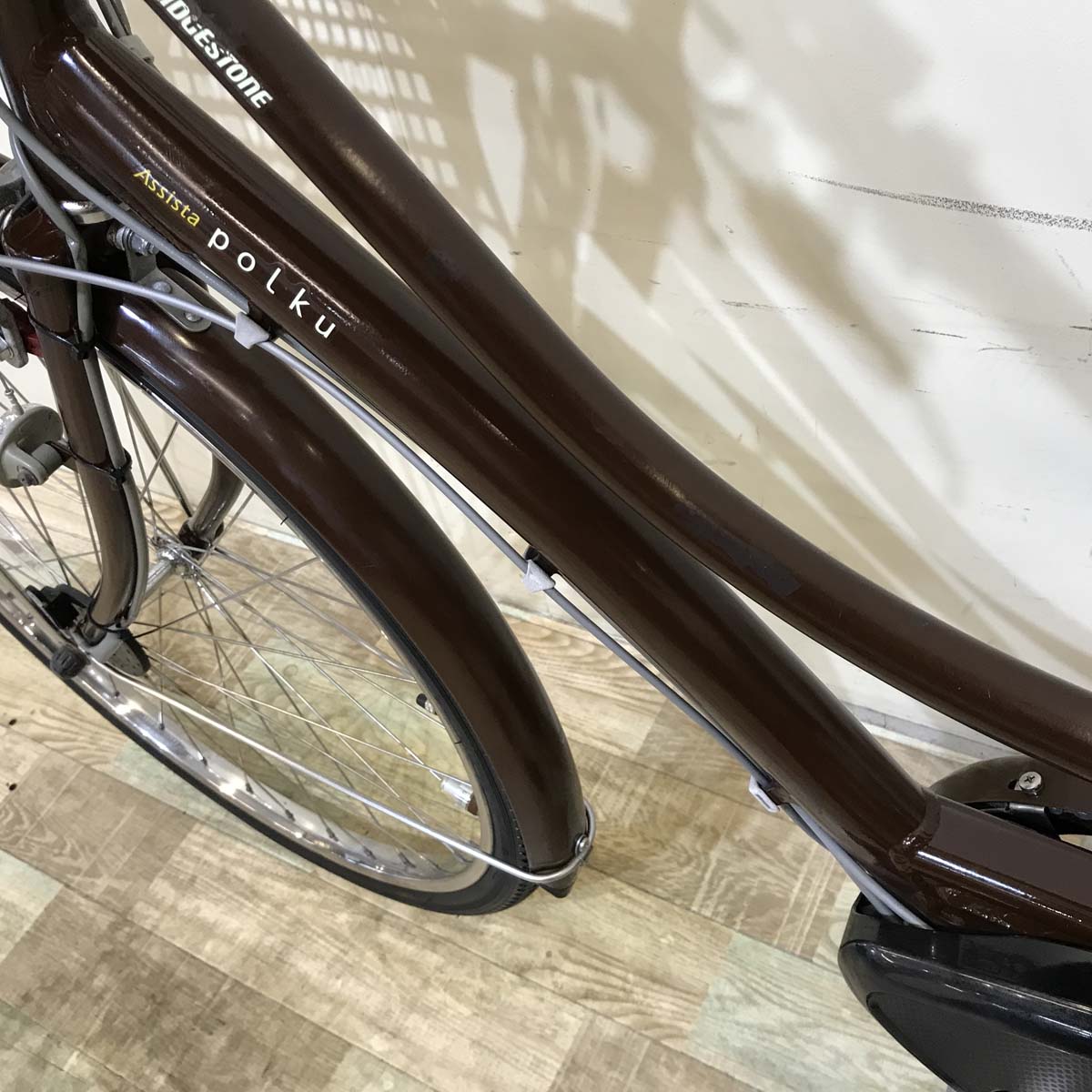 ブリヂストン アシスタ ポルク ブラウン 26インチ KW042 【中古車】