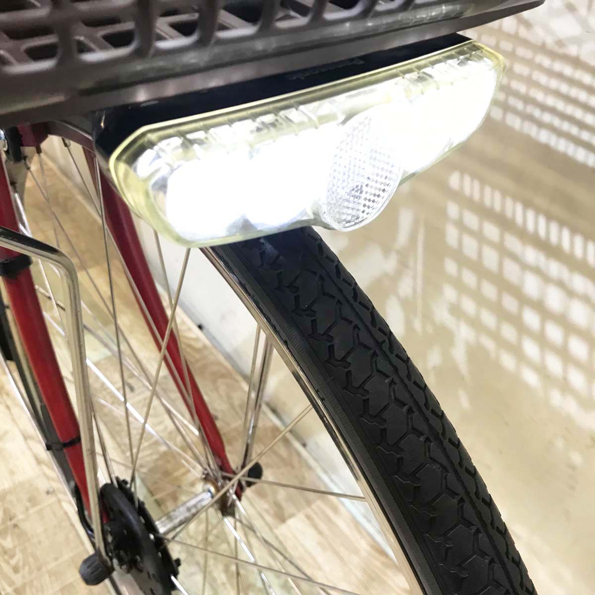 パナソニック ビビ DX レッド 26インチ KA101【中古車】