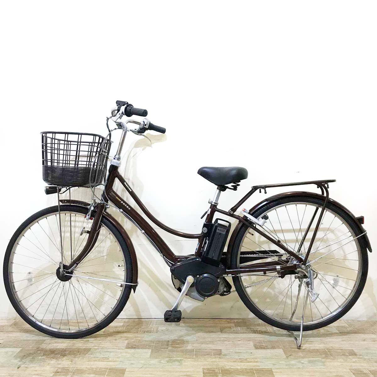 ブリヂストン アシスタ ポルク ブラウン 26インチ KW042 【中古車】