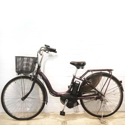 ヤマハ PAS ナチュラ L DX パープル 26インチ YU109【中古車】