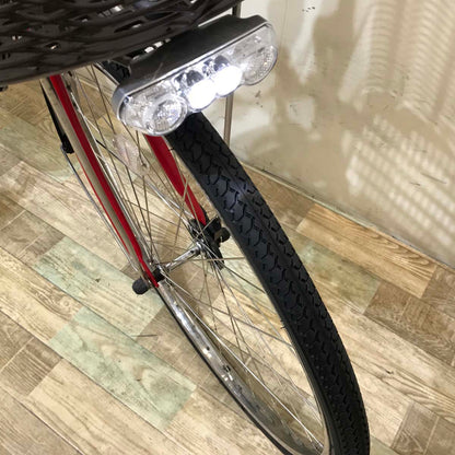 ヤマハ PAS ナチュラ L レッド 26インチ KW043 【中古車】