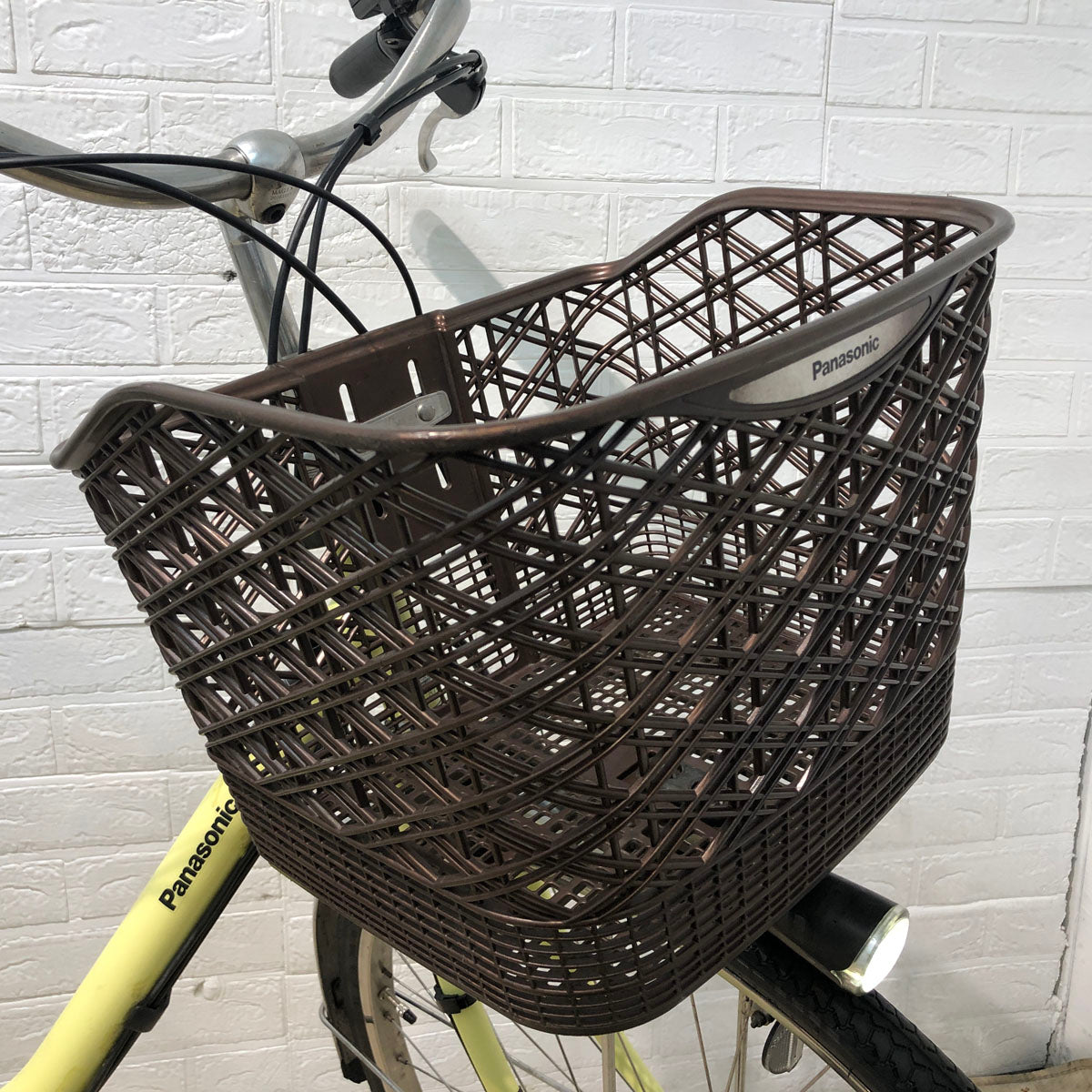 中古電動自転車 パナソニック ビビ スタイル イエロー 26インチ YB088