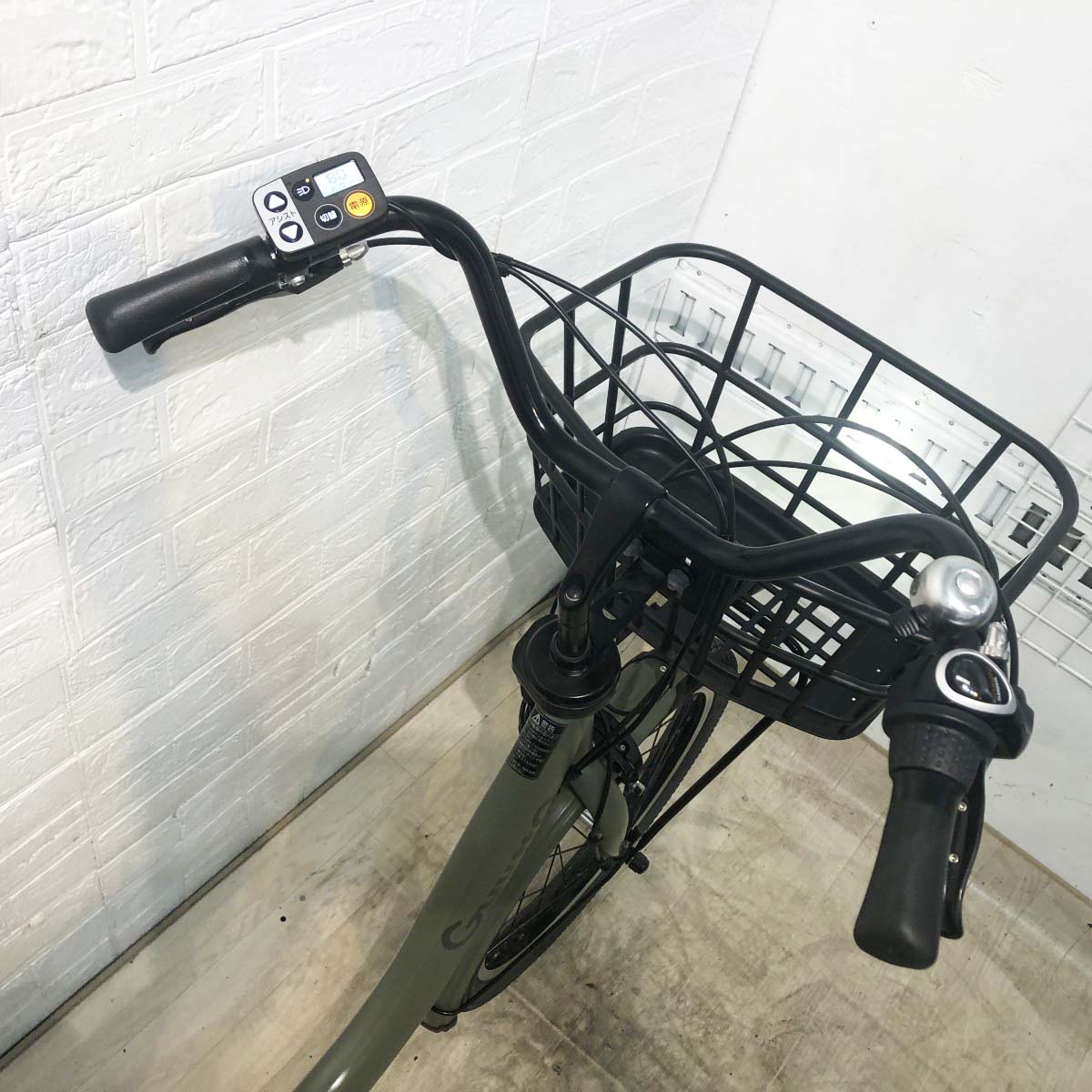 中古電動自転車 パナソニック ギュットクルームR グリーン 20インチ YH002