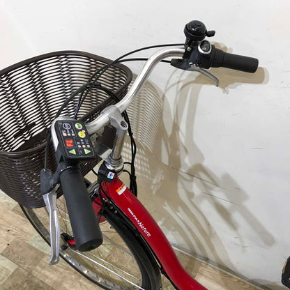 ヤマハ PAS ナチュラ L レッド 26インチ KW043 【中古車】