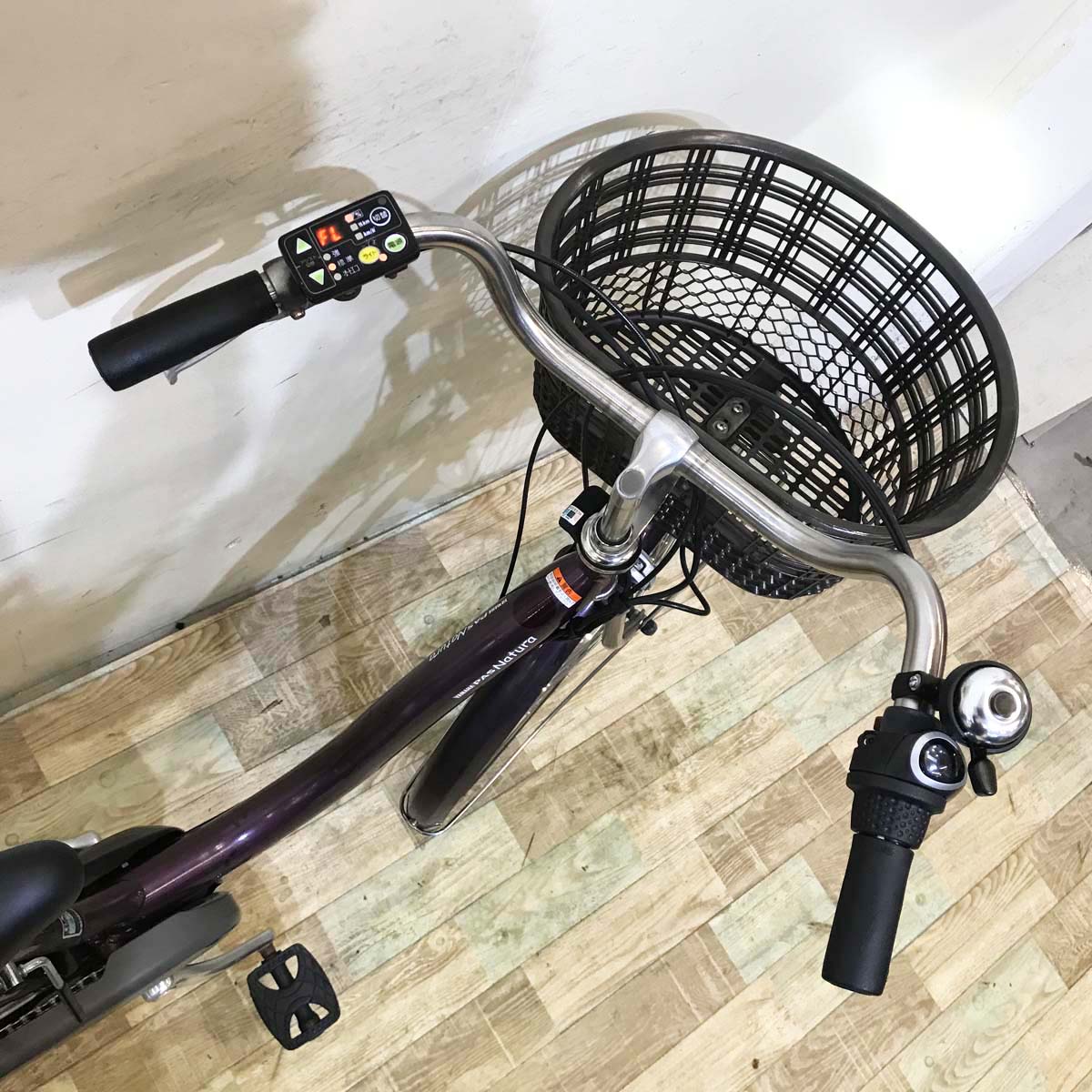中古電動自転車  ヤマハ PAS ナチュラ L DX パープル 26インチ KA102