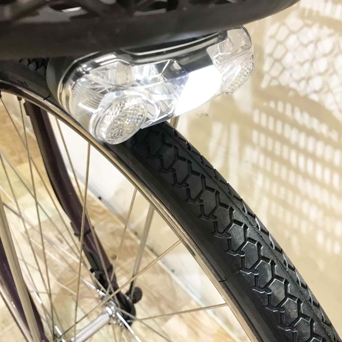 中古電動自転車  ヤマハ PAS ナチュラ L DX パープル 26インチ KA102