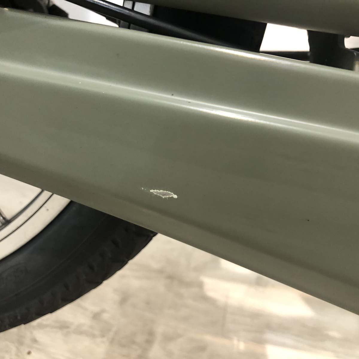 中古電動自転車 パナソニック ギュットクルームR グリーン 20インチ YH002