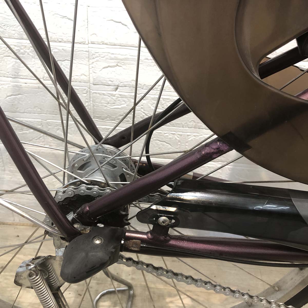 ヤマハ PAS ナチュラ L DX パープル 26インチ YU109【中古車】
