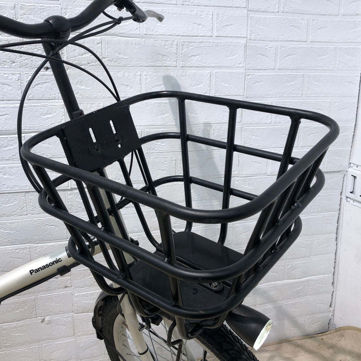 中古電動自転車 パナソニック グリッター ホワイト 20インチ YB089