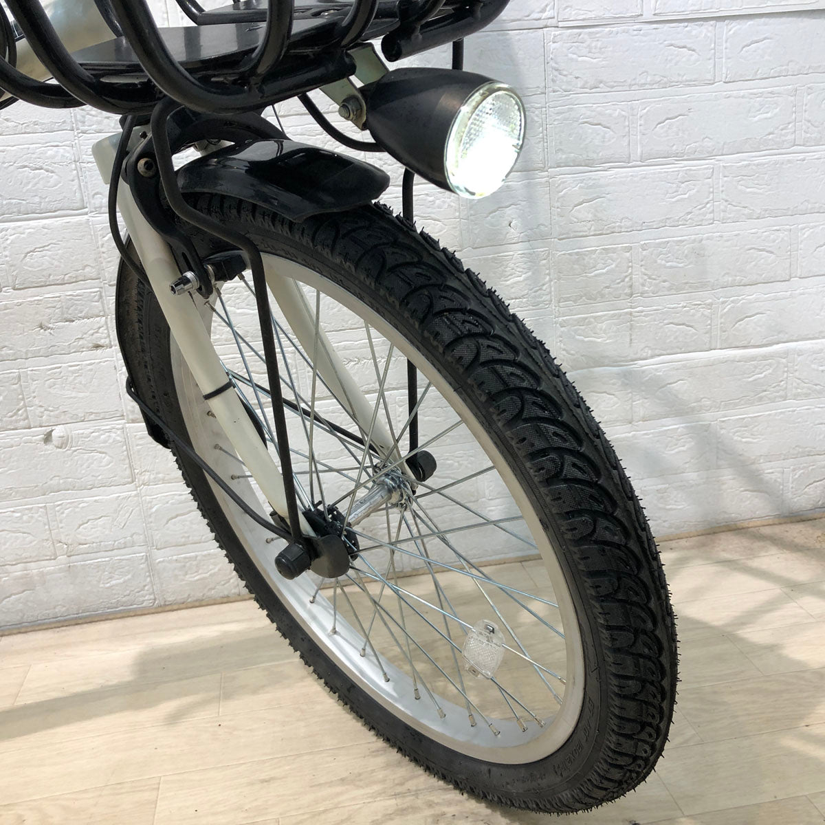 中古電動自転車 パナソニック グリッター ホワイト 20インチ YB089 – e