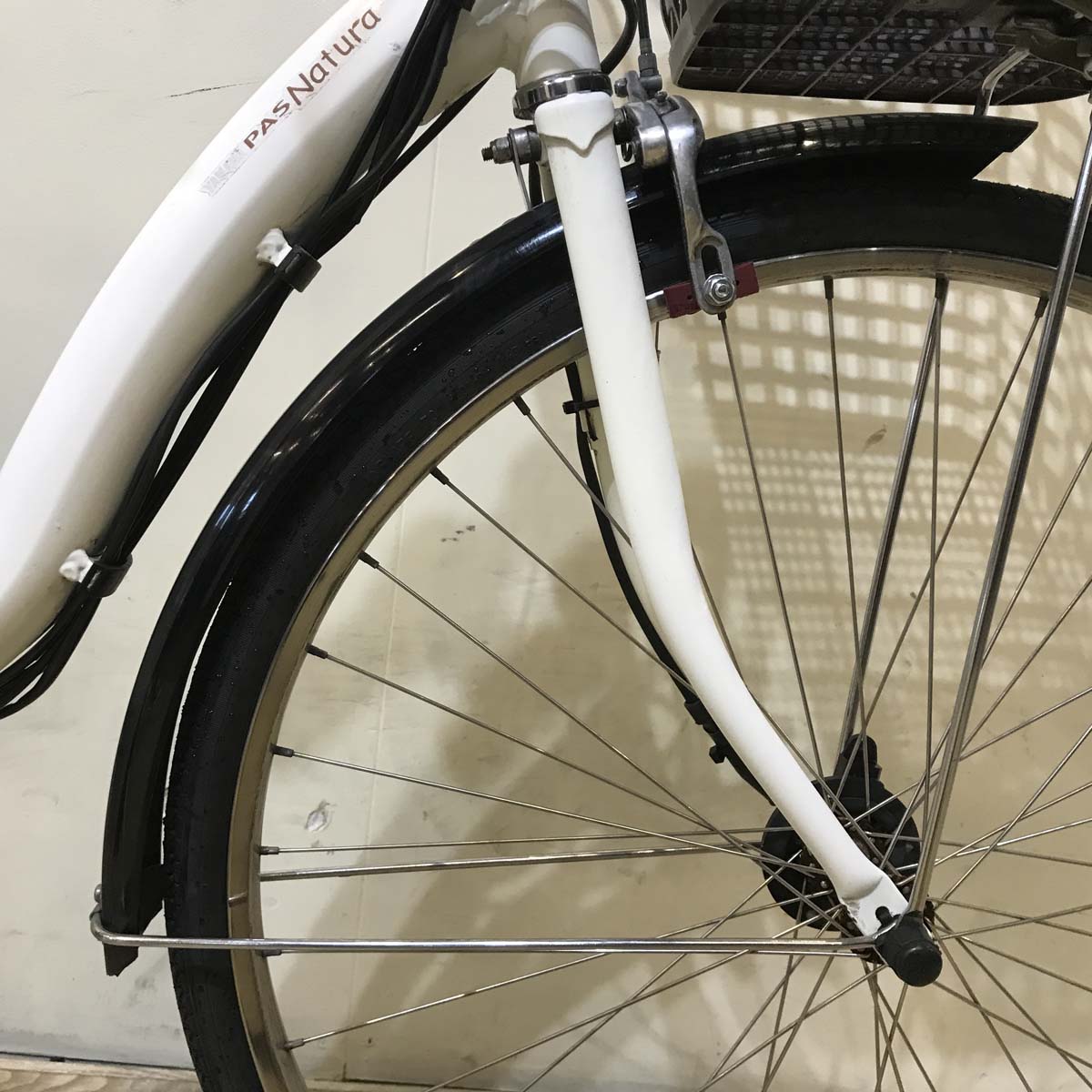 中古電動自転車  ヤマハ PAS ナチュラ L DX ホワイト 26インチ KA103 
