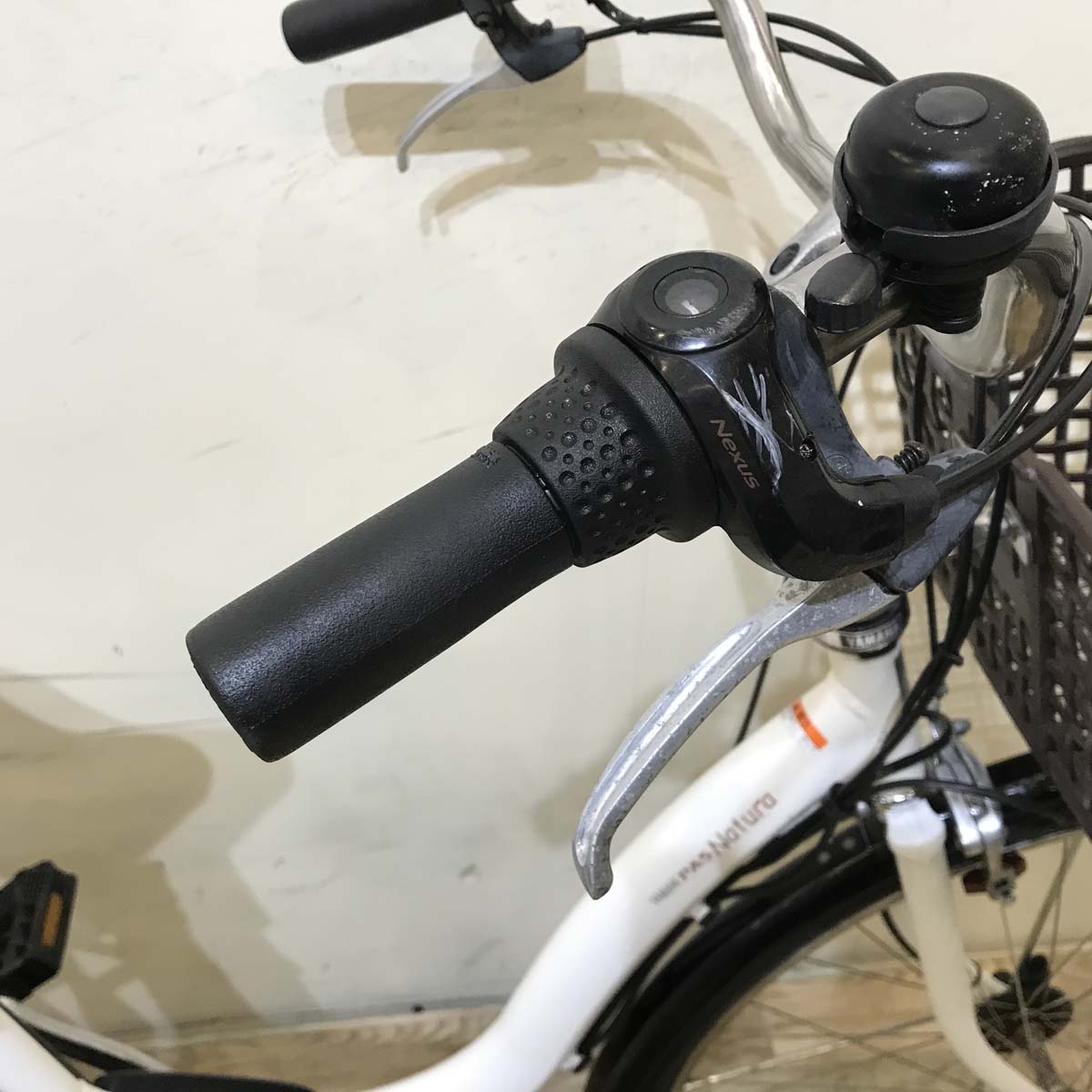 中古電動自転車  ヤマハ PAS ナチュラ L DX ホワイト 26インチ KA103 