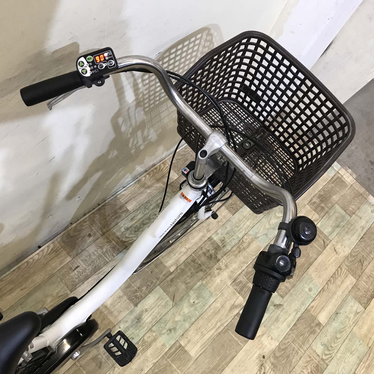中古電動自転車  ヤマハ PAS ナチュラ L DX ホワイト 26インチ KA103 