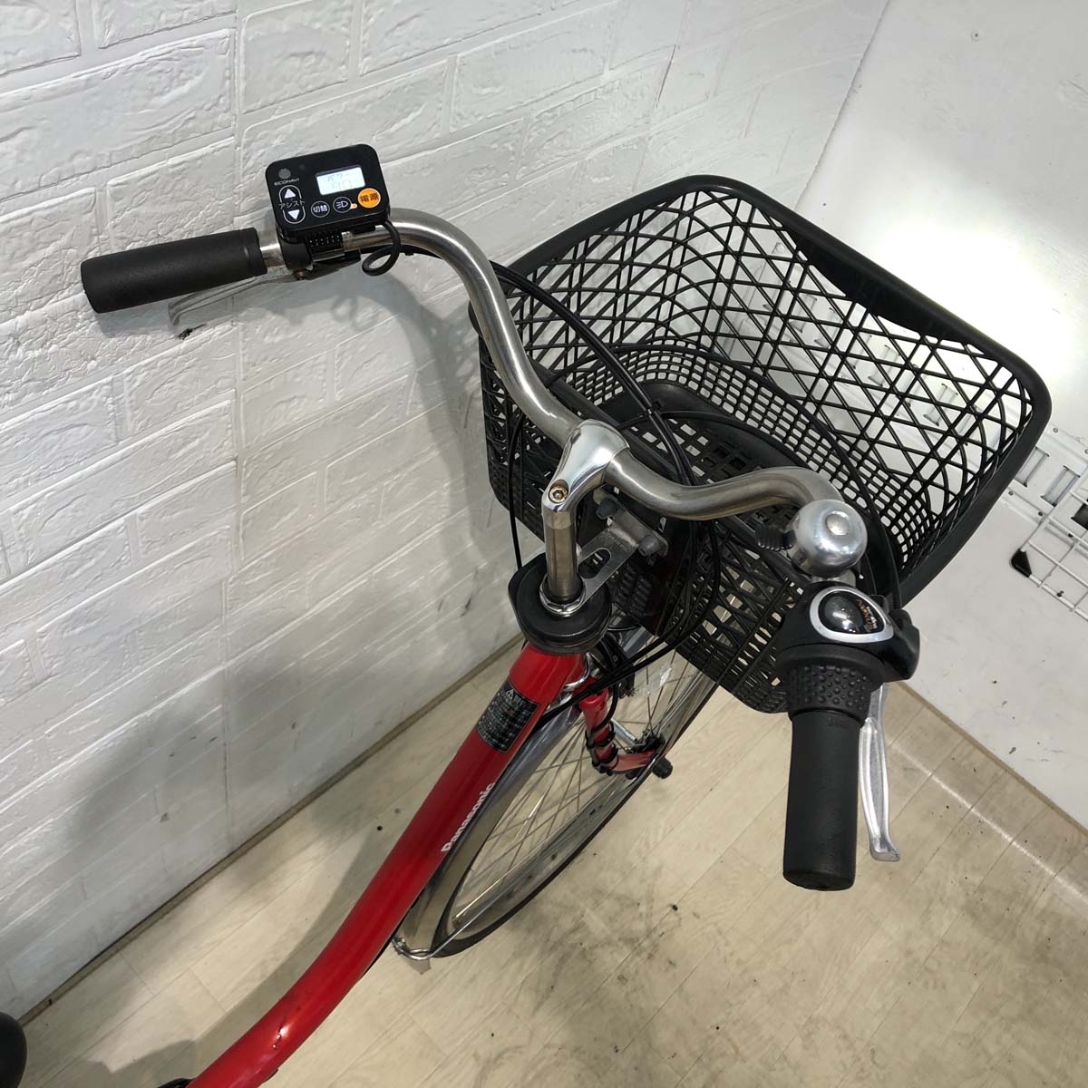 中古電動自転車 パナソニック ビビ DX レッド 26インチ YB090 – e-CHARIty