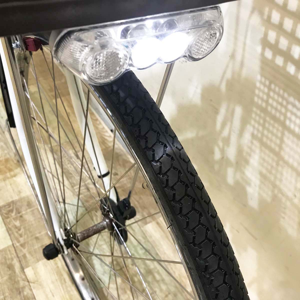 中古電動自転車  ヤマハ PAS ナチュラ L DX ホワイト 26インチ KA103 