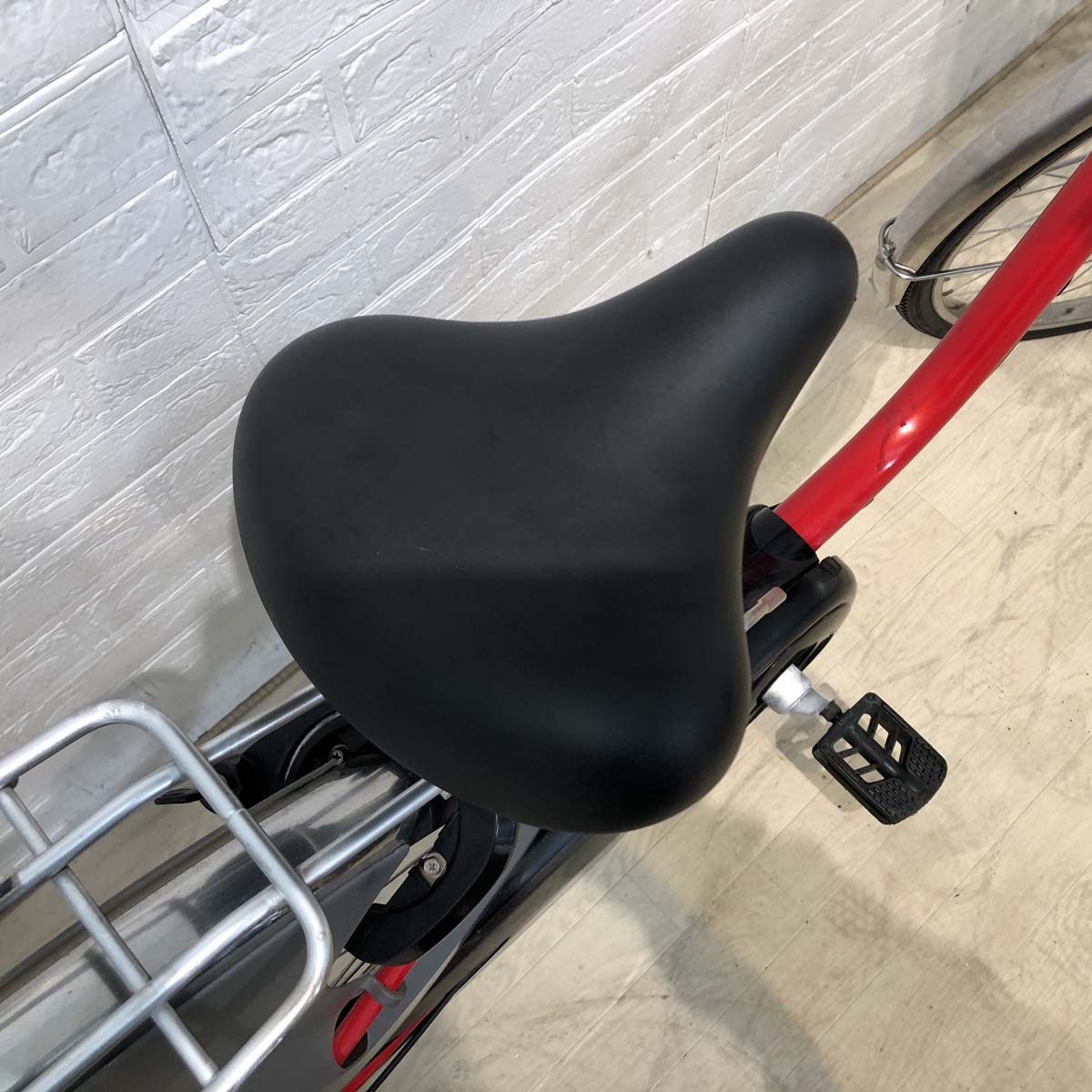中古電動自転車 パナソニック ビビ DX レッド 26インチ YB090 – e-CHARIty