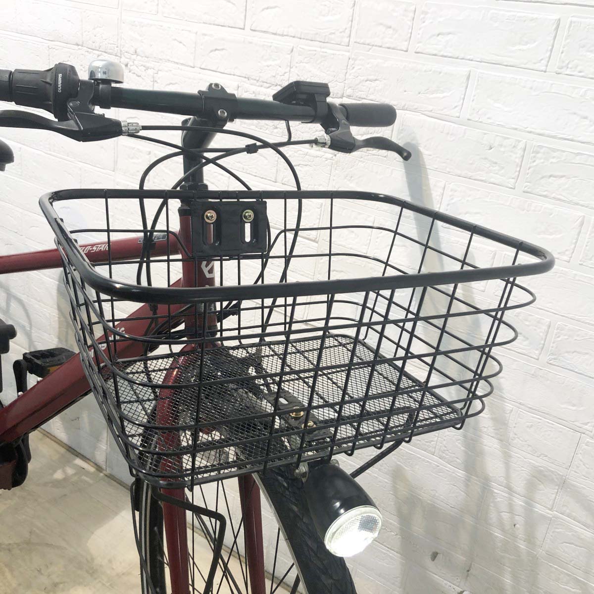 中古電動自転車 パナソニック ベロスター レッド 700C YH004