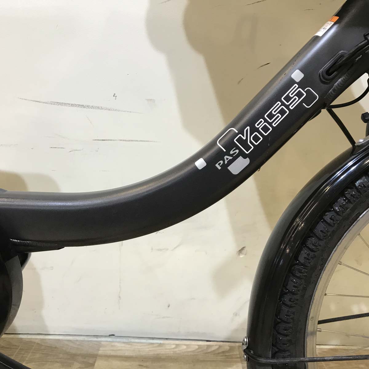 中古電動自転車 ヤマハ PAS Kiss mini un パス キッス ミニ アン ブラック 20インチ KA104