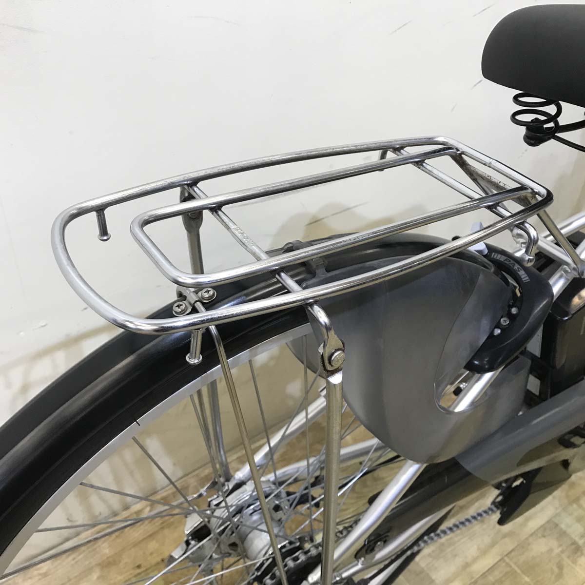 中古電動自転車 ヤマハ PAS ナチュラ M シルバー 26インチ KF126