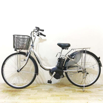 【１万円引き！】ヤマハ PAS ナチュラ M シルバー 26インチ KF126 【中古車】