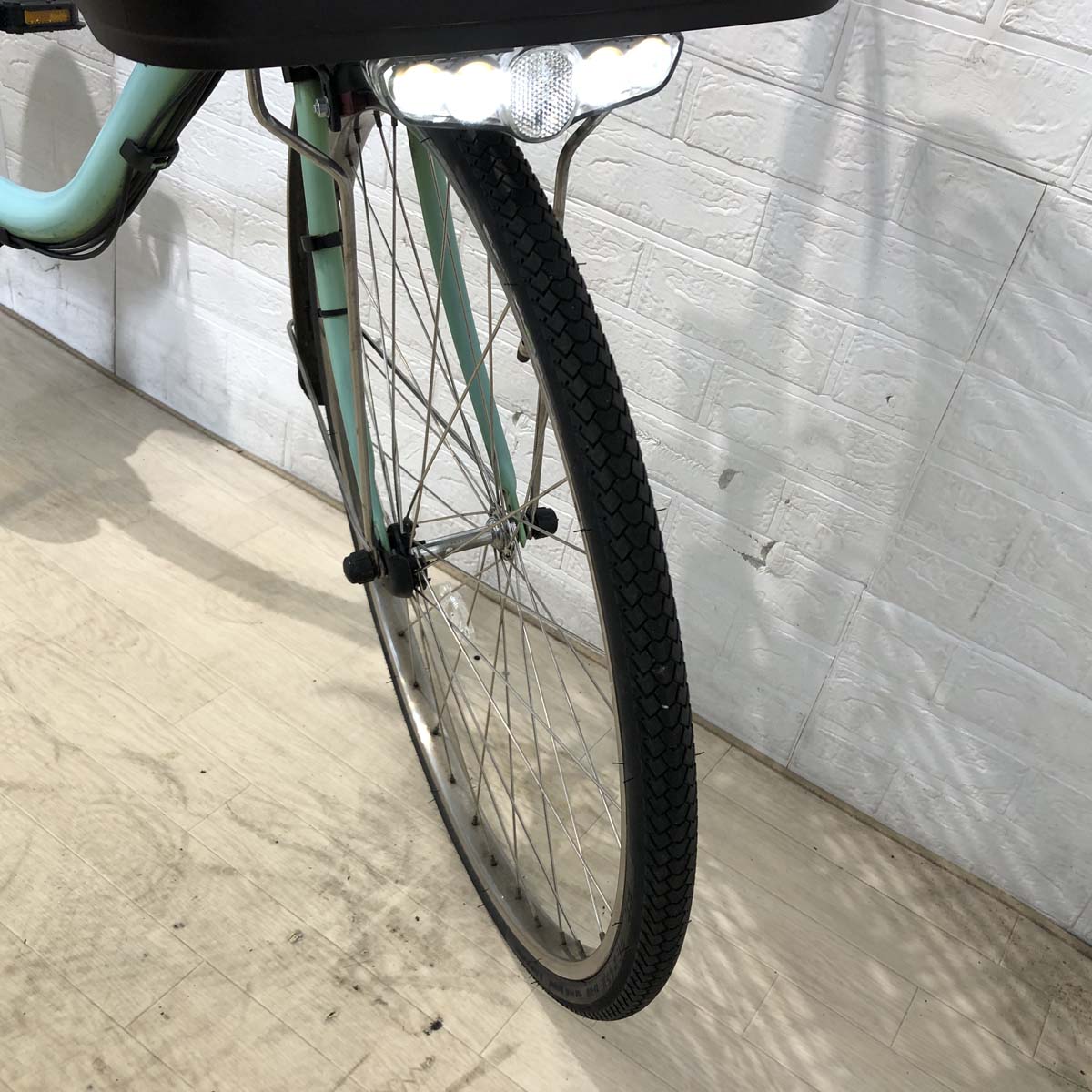 中古電動自転車 パナソニック ビビ DX グリーン 26インチ YB091