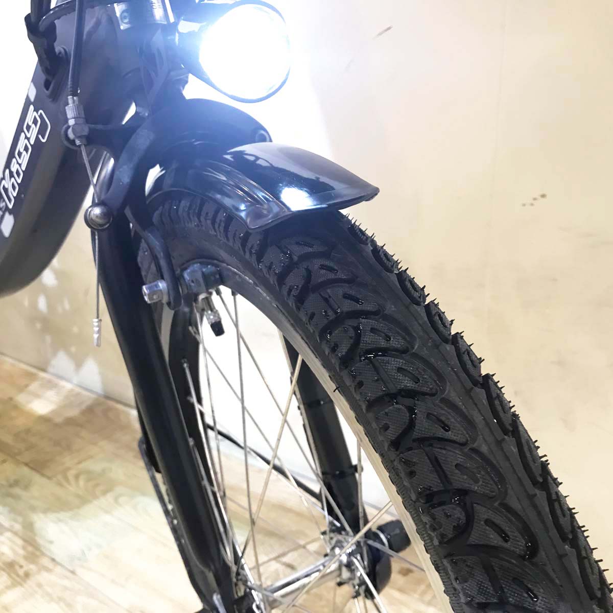 中古電動自転車 ヤマハ PAS Kiss mini un パス キッス ミニ アン ブラック 20インチ KA104