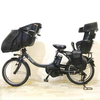 ヤマハ PAS Kiss mini un パス キッス ミニ アン ブラック 20インチ KA104【中古車】