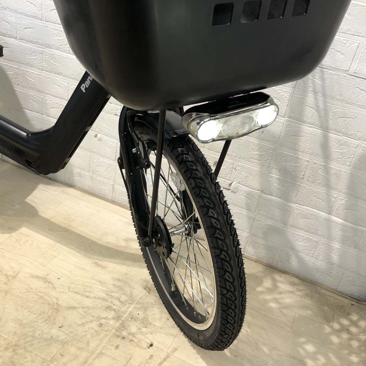 中古電動自転車 新品バッテリー パナソニック ギュット アニーズ ブラック 20インチ YB092