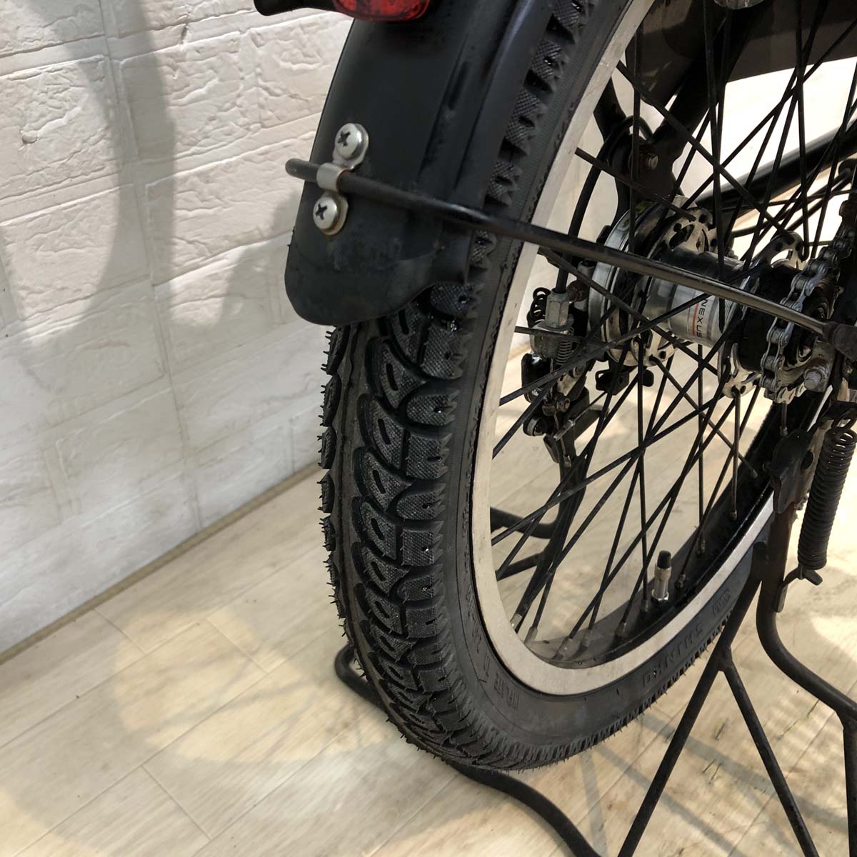 中古電動自転車 新品バッテリー パナソニック ギュット アニーズ ブラック 20インチ YB092