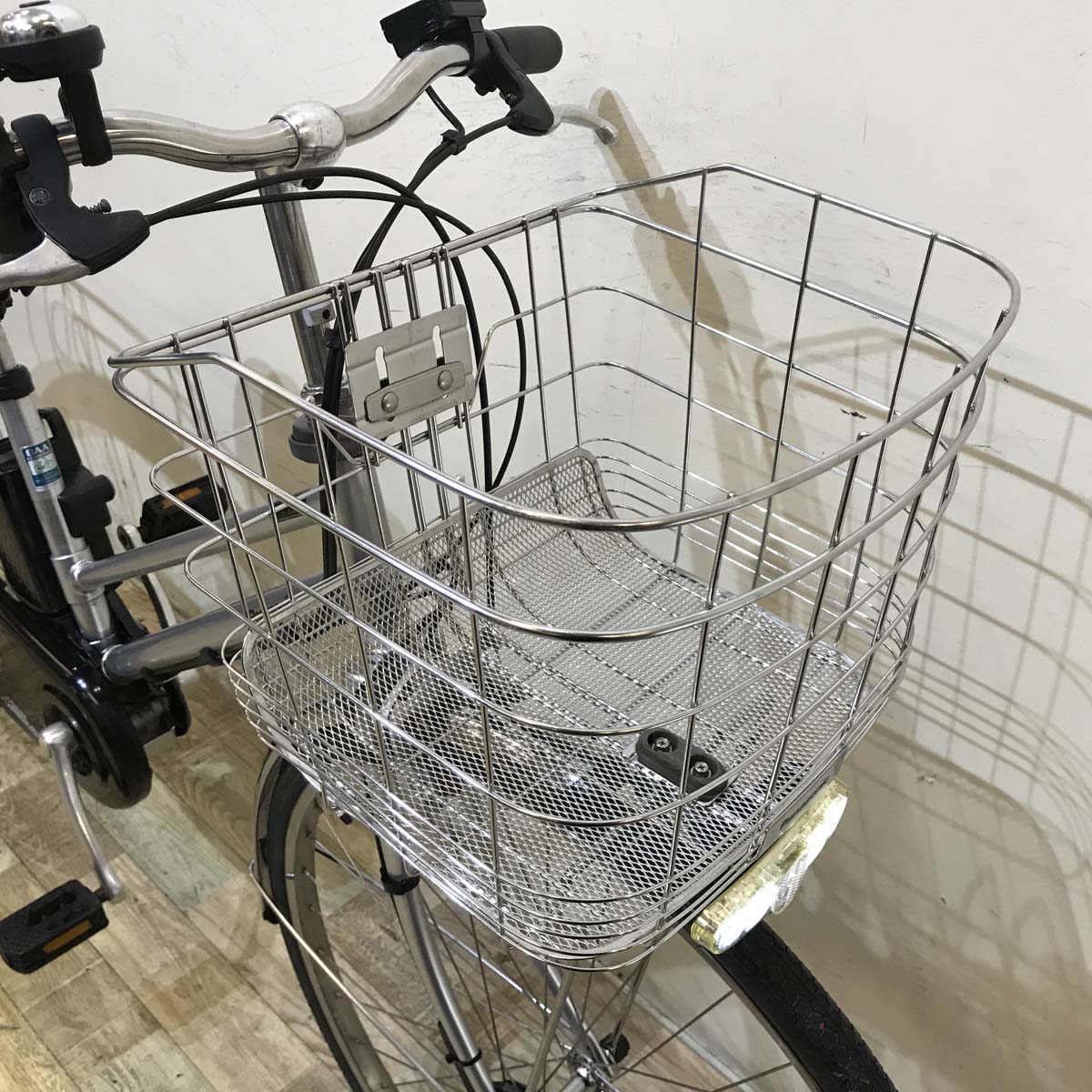 中古電動自転車 パナソニック ビビ DX シティ シルバー  27インチ KA105