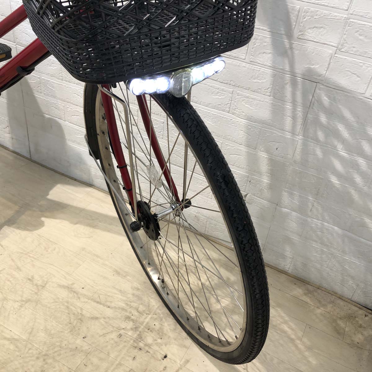 新品バッテリー パナソニック ビビ DX CITY ビビ DX シティ レッド 27インチ YB093 【中古車】