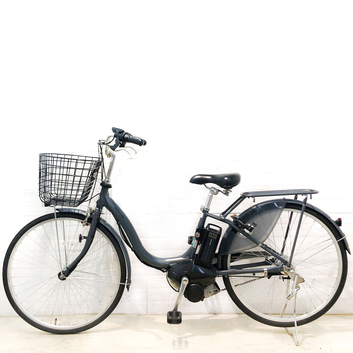 中古電動自転車 ブリヂストン アシスタ U STD ダークアッシュ 26インチ SR410Y