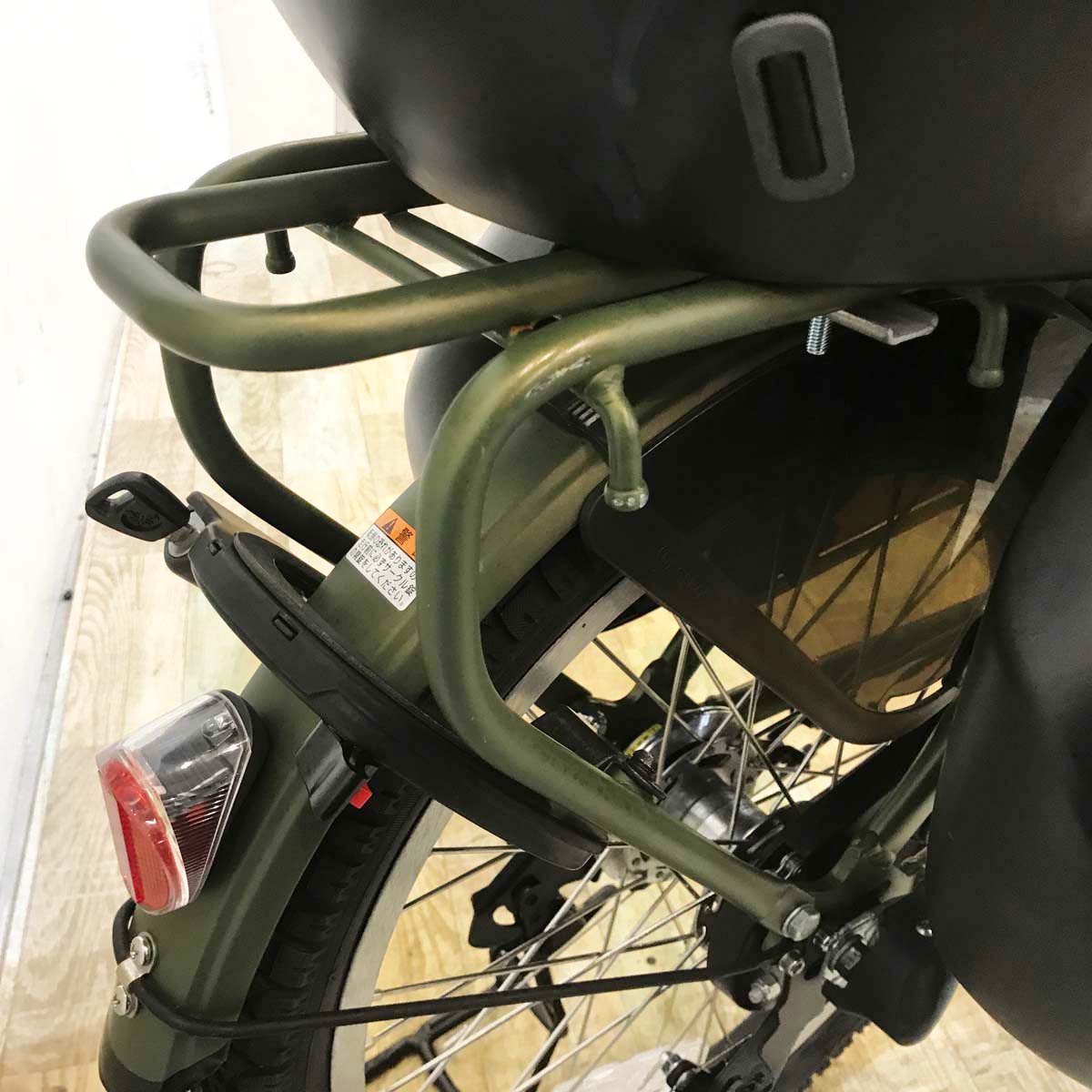 中古電動自転車 ヤマハ PAS Babby un パス バビー アン グリーン 20インチ KA106