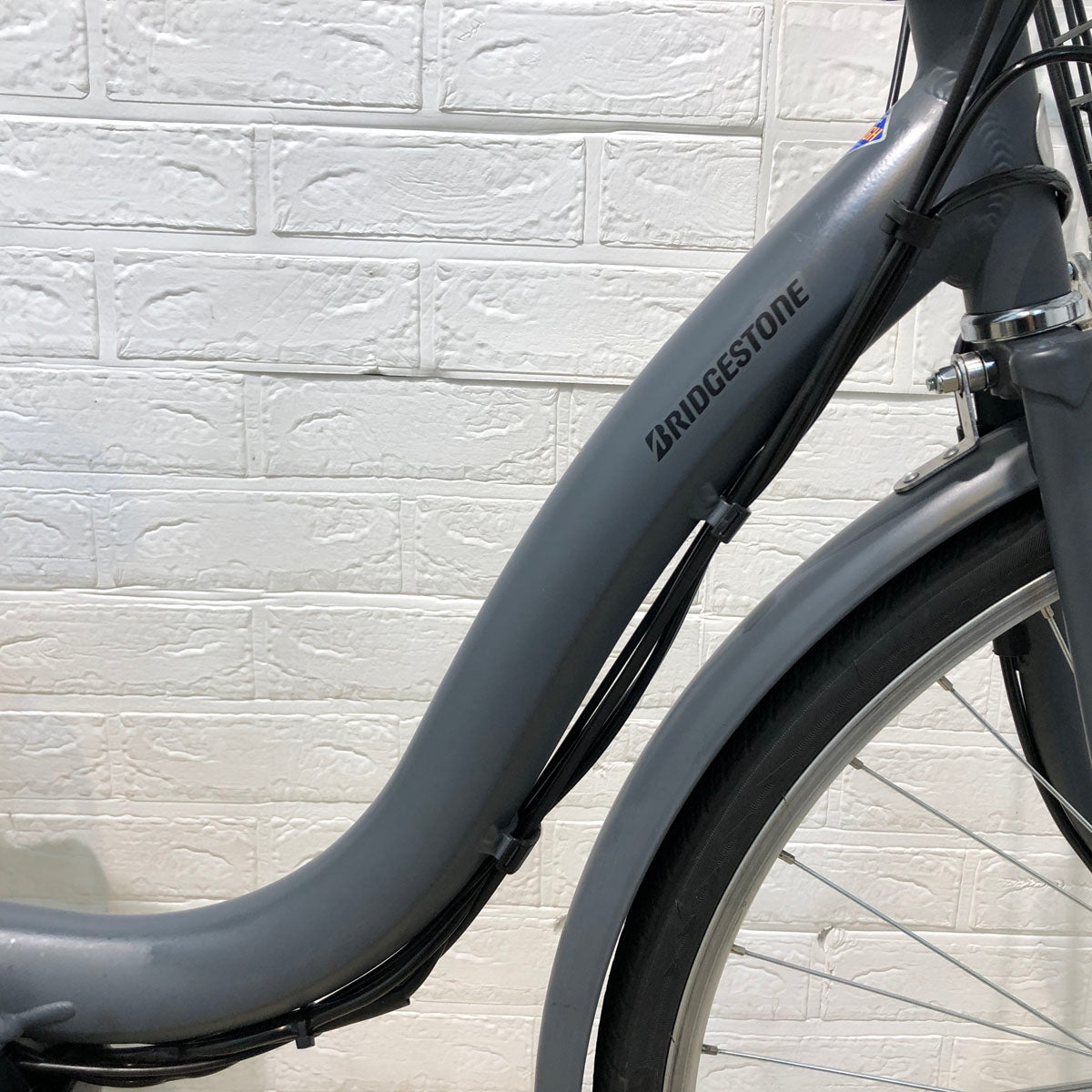 中古電動自転車 ブリヂストン アシスタ U STD ダークアッシュ 26インチ SR410Y