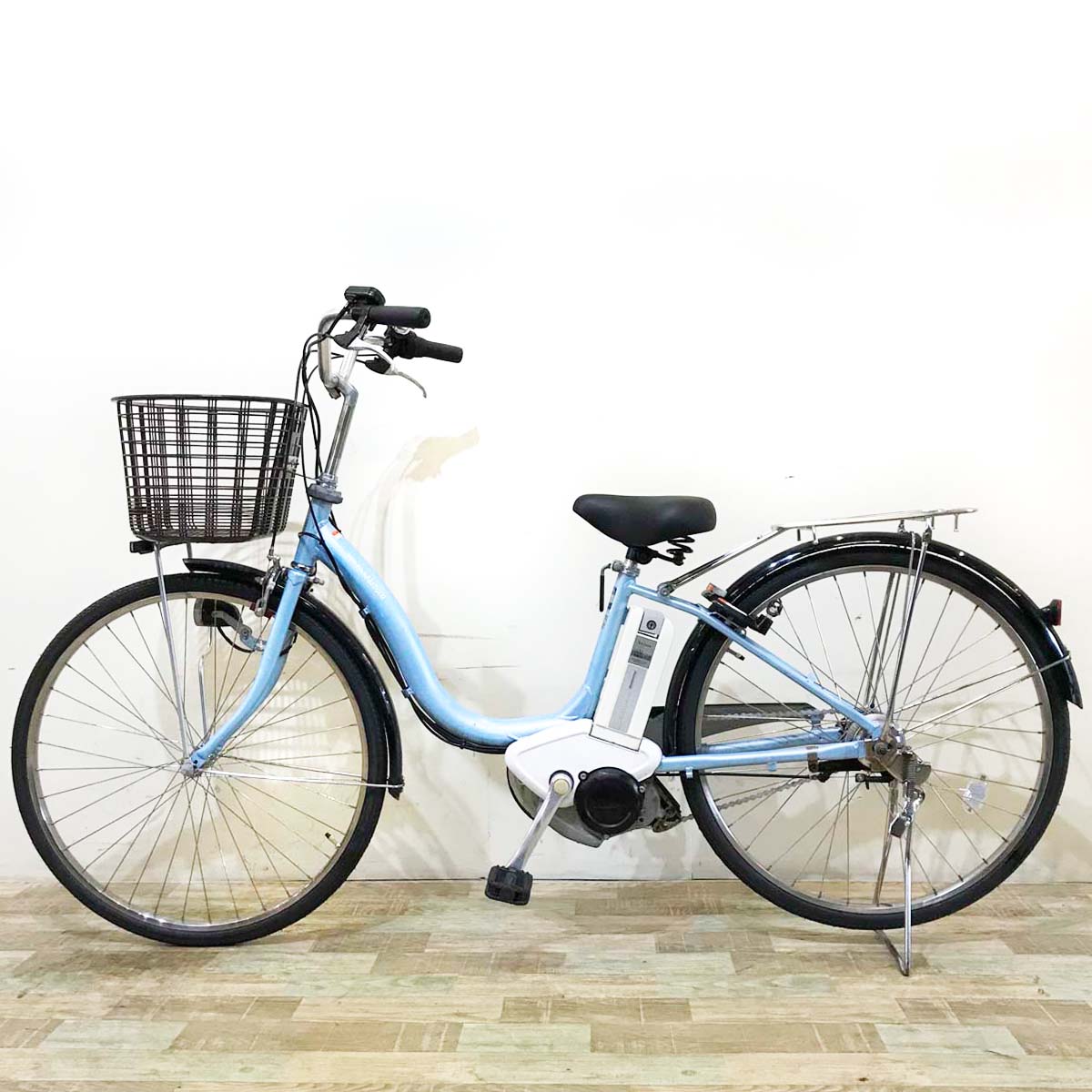 電動自転車 ヤマハ PAS ナチュラ T ブルー 26インチ KW048 【中古車】