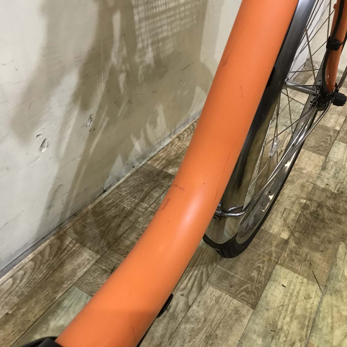 中古電動自転車 パナソニック ビビ DX オレンジ 26インチ KF129