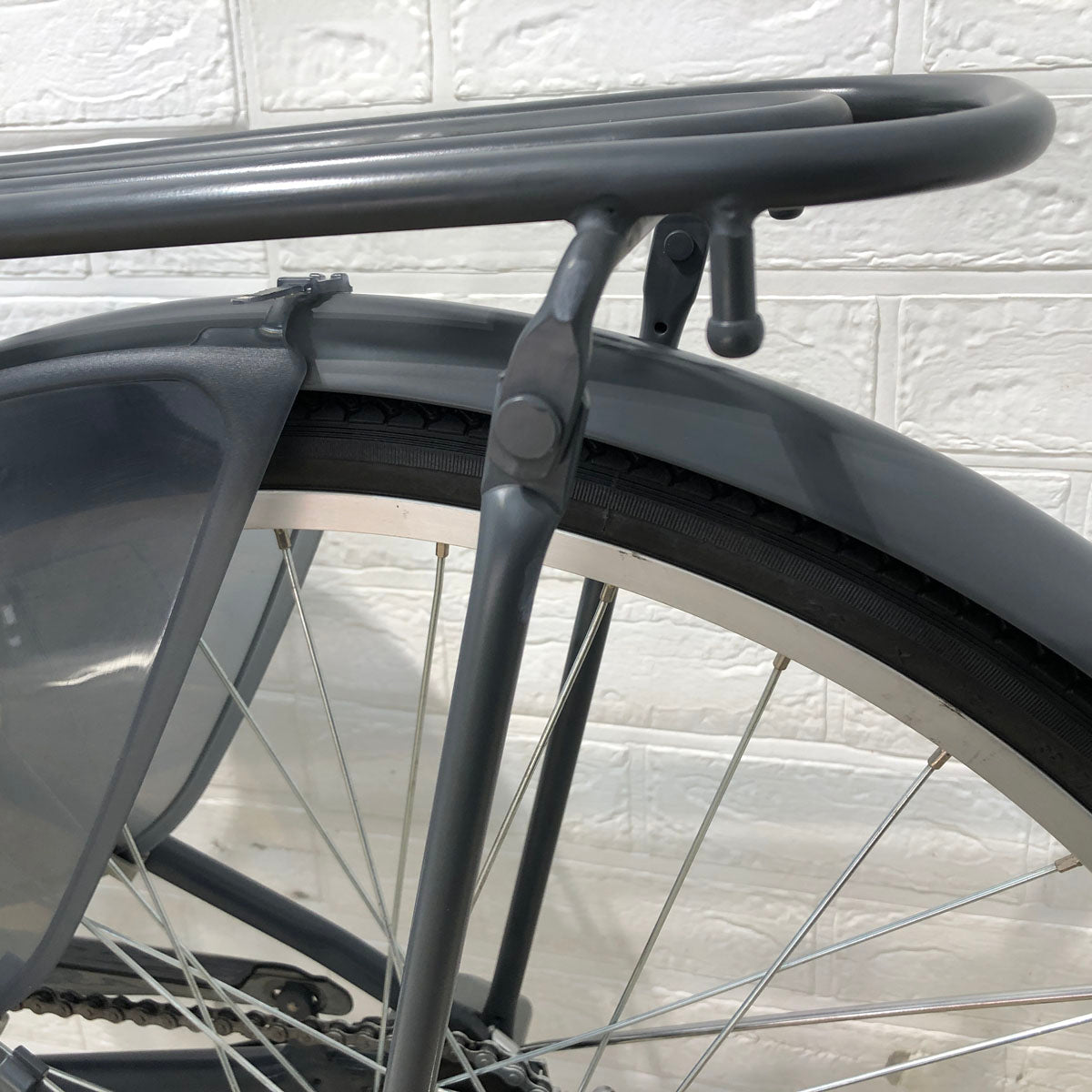 中古電動自転車 ブリヂストン アシスタ U STD ダークアッシュ 26インチ SR410Y