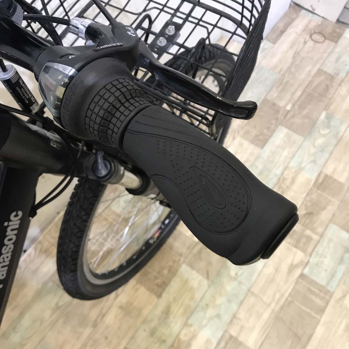 中古電動自転車 パナソニック ハリヤ ブラック 26インチ KA107