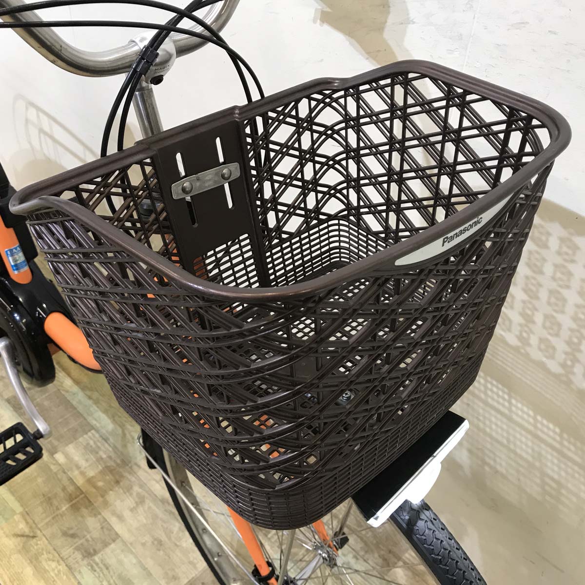 中古電動自転車 パナソニック ビビ DX オレンジ 26インチ KF129
